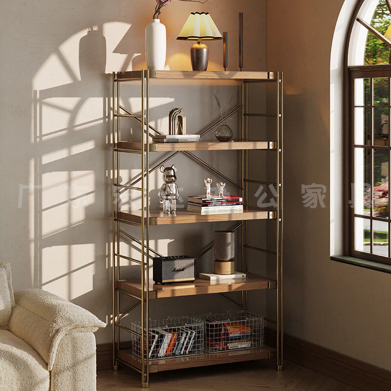 日式置物架落地多层卧室家用中古收纳架客厅书架厨房微波炉储物架,商业/办公家具,置物架/陈列架/储物架/展示架,淘宝优惠券,粉丝福利购,淘宝优惠卷