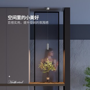 免布线充电吊灯卧室床头阅读灯磁吸2024年新款极简入户玄关氛围灯