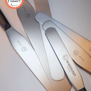 风和日丽抹刀 8/10/12寸不锈钢生日蛋糕奶油裱花抹平刀烘焙小刮刀