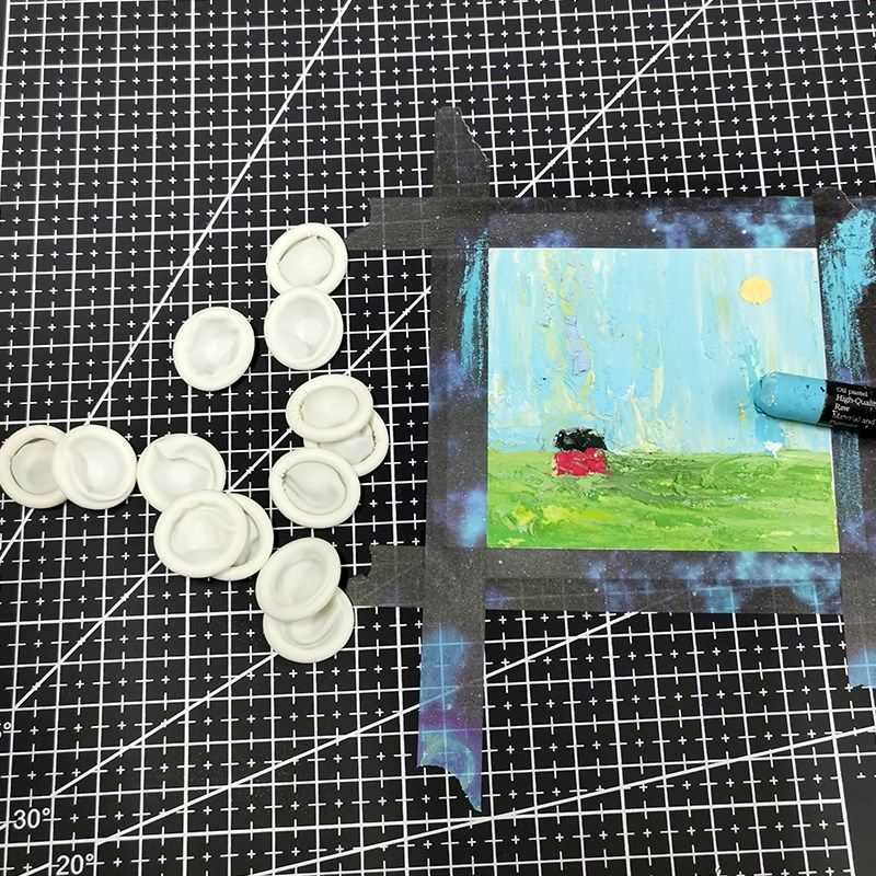 油画棒绘画手指套美术画画保护手指不蹭脏均码防污手套100个装,文具电教/文化用品/商务用品,写字护指绷带,淘宝优惠券,粉丝福利购,淘宝优惠卷