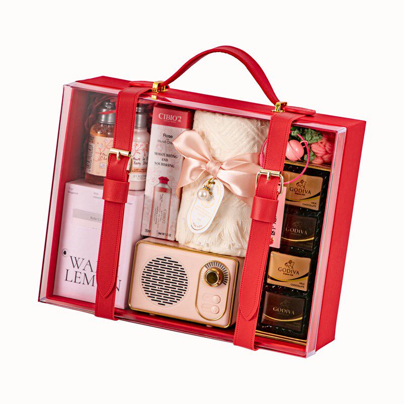 伴手礼女伴娘男伴郎高级结婚礼盒套装成品实用礼品盒喜宴宾客回礼