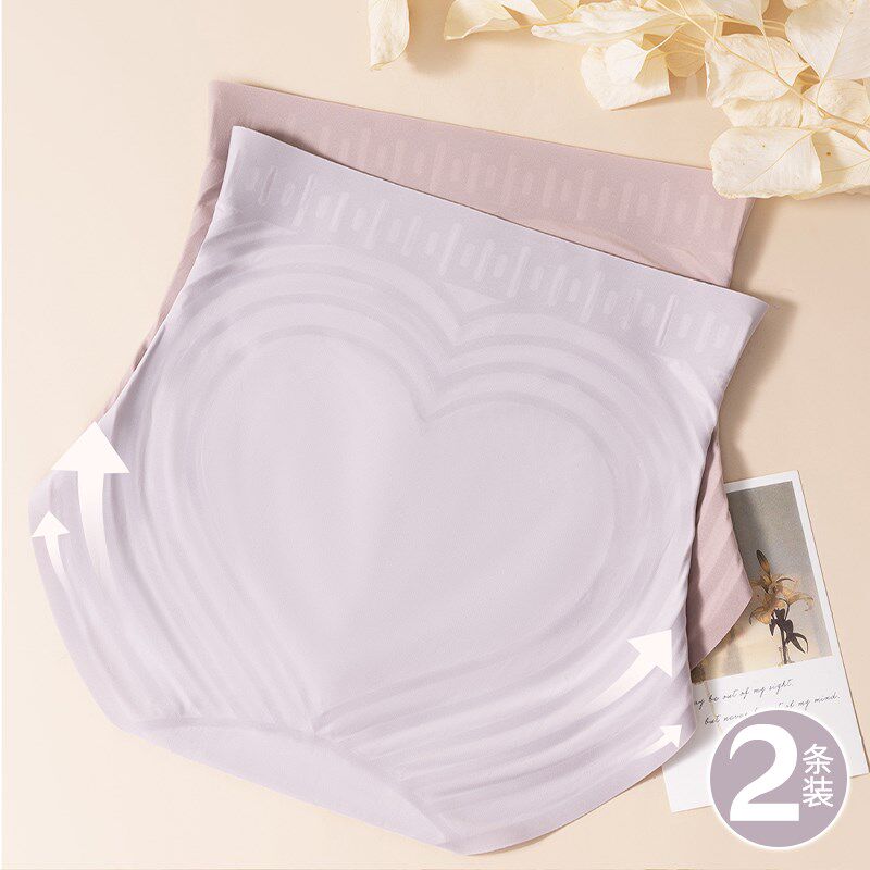 2024年新款高腰收腹无痕女士内裤女生性感塑身提臀大码平角短裤头
