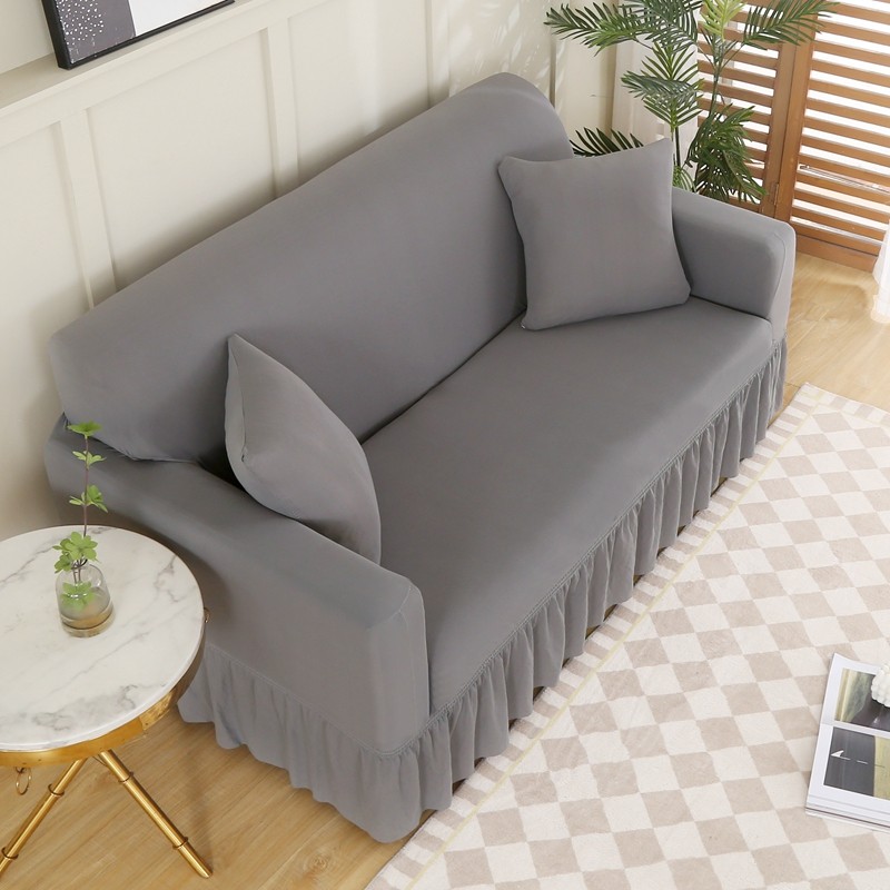 沙发套罩弹力带裙边四季通用型沙发罩全包万能套欧式布艺沙发盖巾,居家布艺,沙发套,淘宝优惠券,粉丝福利购,淘宝优惠卷