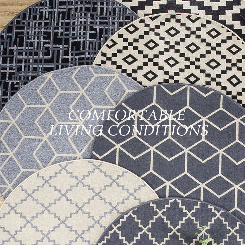 圆形办公室椅子地垫书房客厅卧室沙发地毯轻奢电脑桌电竞转椅垫子,居家布艺,转椅地垫,淘宝优惠券,粉丝福利购,淘宝优惠卷