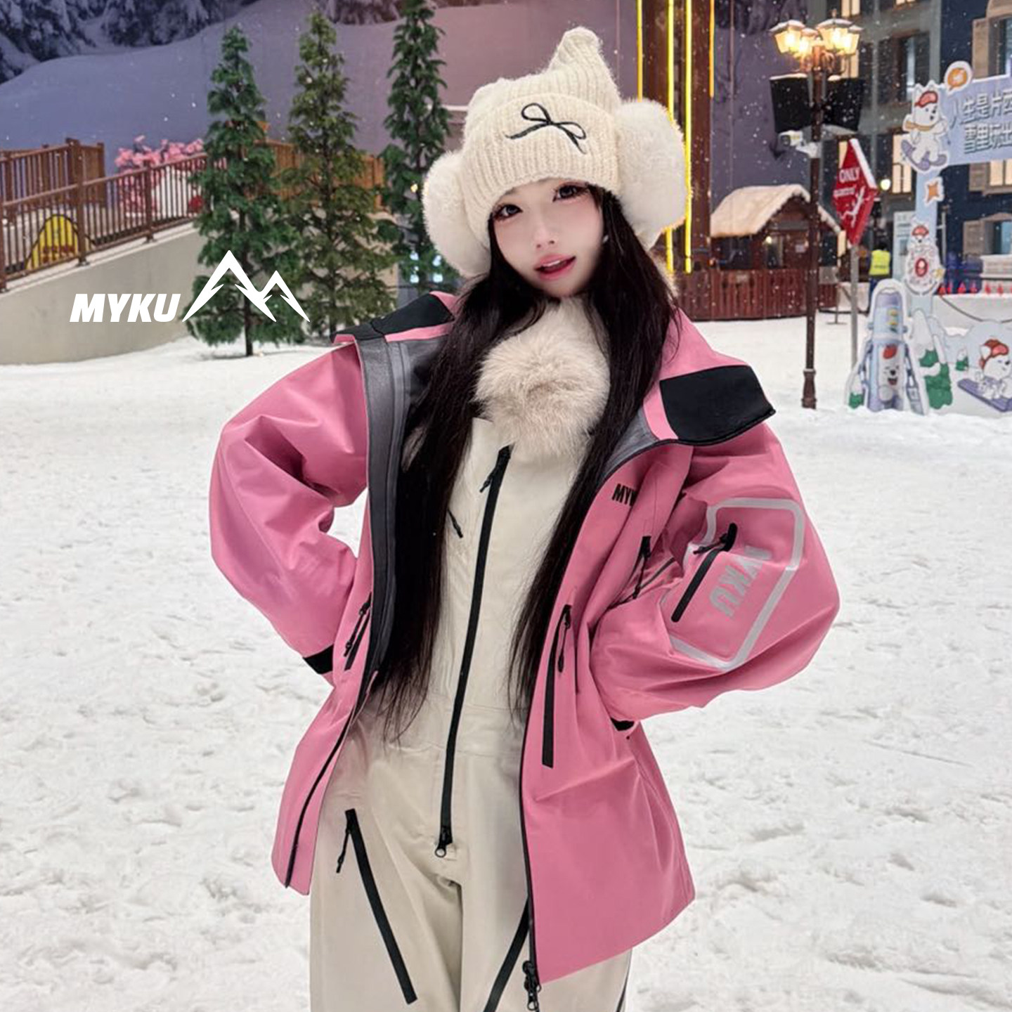 MYKU光芒系列3L壳款滑雪衣