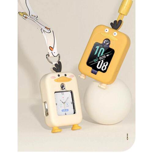 适用华为ASN-AL10电话手表5X表带3S挂套4X保护壳4pro吊绳软套挂炼