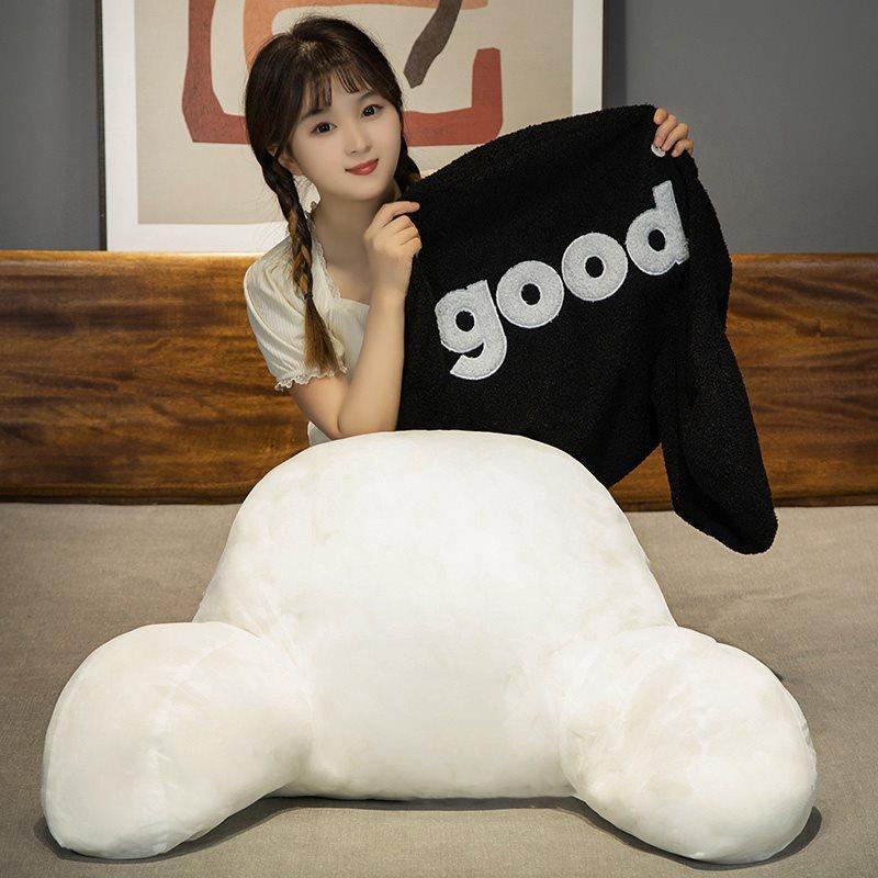 F*床枕头靠垫F97TS966包软靠背榻榻米靠枕护腰垫沙发枕孕妇床抱上