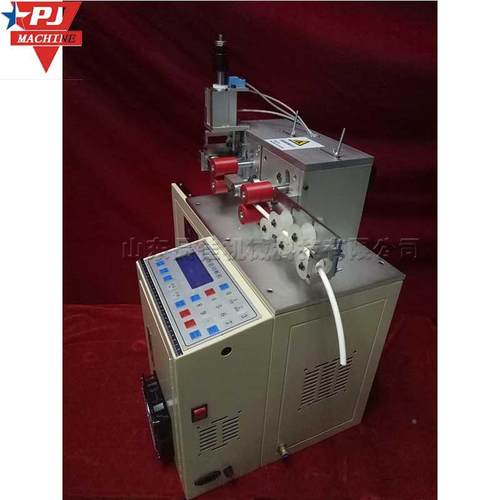 脑芯电片控制切割机QIY微波纹管金属截断设自备动计数电脑切管机