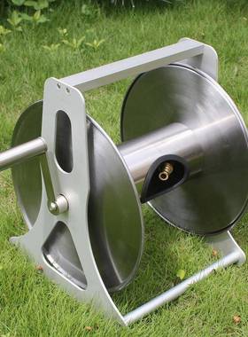 WW10112-不锈卷钢水管收纳水花园软管家浇用高压园艺园林收管架水