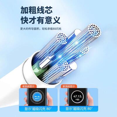 适用OOPPK015适用OPPOPro+数据线10W超级闪充OPPOK15/15Pron手机findx9充电线80W快充find6加长reno15/14充电