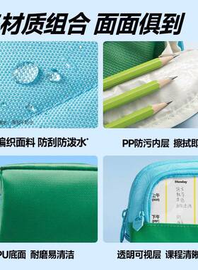 卡值西米尔磁吸笔具袋高文颜风OHG男袋女孩款新款大容量超火
