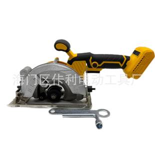 厂家直销无刷140MM锂电电圆锯 手提切割机单手电锯石木两用手推锯