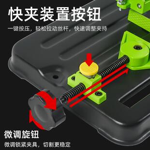 切割机台锯多功能台式 手磨角磨机固定万用支架磨光机改装 拉杆小型