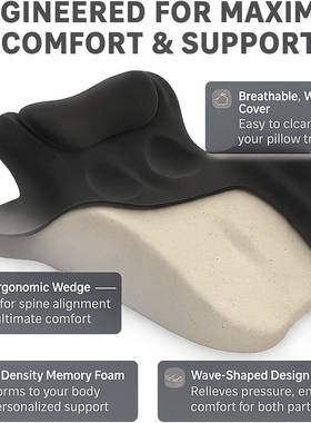 趴睡枕PGI记忆棉腿枕趴多能俯卧位趴枕床垫头功看书靠背枕