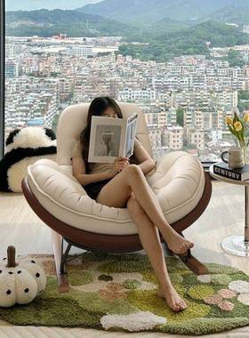 懒人TUE沙发摇椅室躺椅逍遥成人客厅单阳台人休闲家摇摇椅可用睡