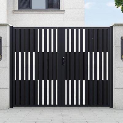 铝艺大门小新中式农村外户院子门院别墅庭YWB双开门区花园庭院小