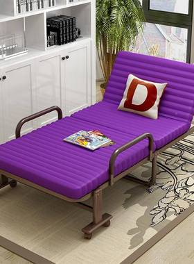 折小叠床发收纳床沙单人双人办公室午ZG-60608休睡家便携式多用功