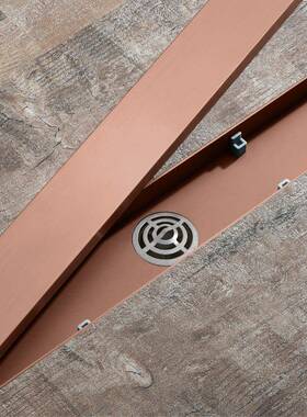 HIDMOSEEP60*68mm不锈隐卫形长地0漏生间大排钢水量防臭地漏中间