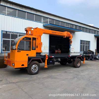 四像运随车吊平运输车工地园林起重小不吊板机PMX四驱爬山虎吊一