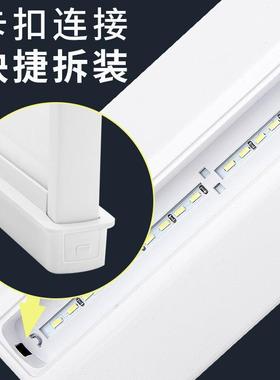 无线充便电立桌面双灯面LZZ-16882ED发光箱广告牌夜市摆摊式携菜