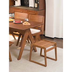 迷你软凳竹椅子竹凳子家用天然老式竹田园复古成人儿童小sω