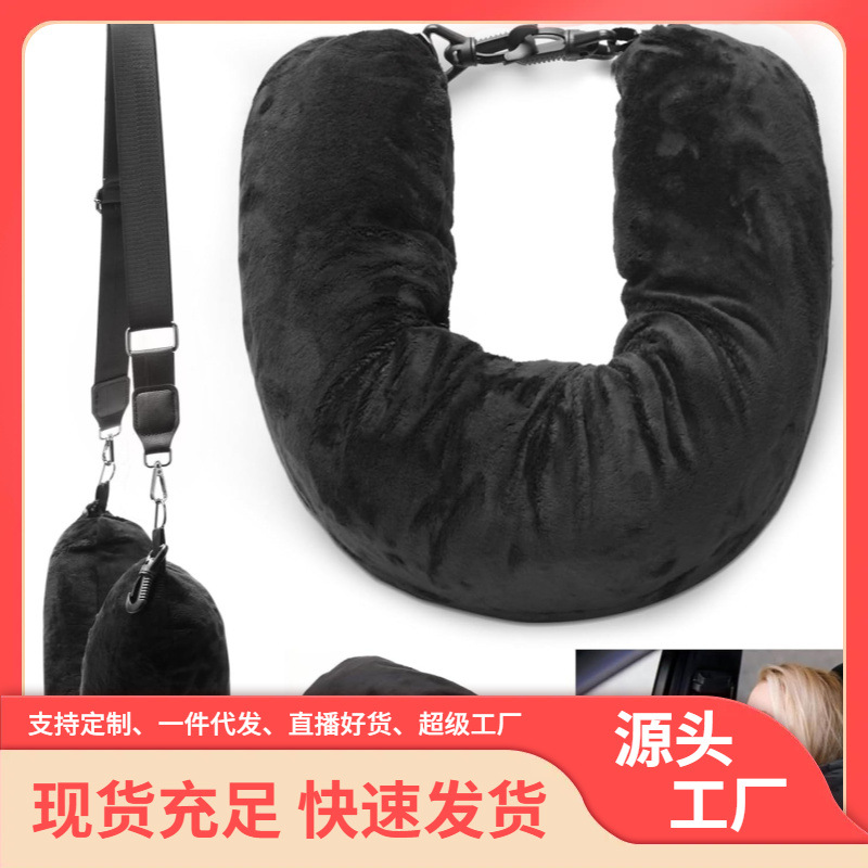 颈枕旅行便携廉航u型枕套可填充