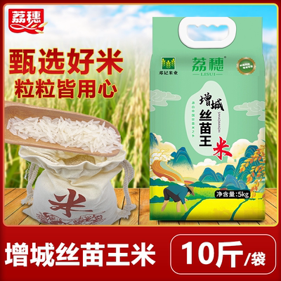 增城荔穗丝苗王米10斤真空包装