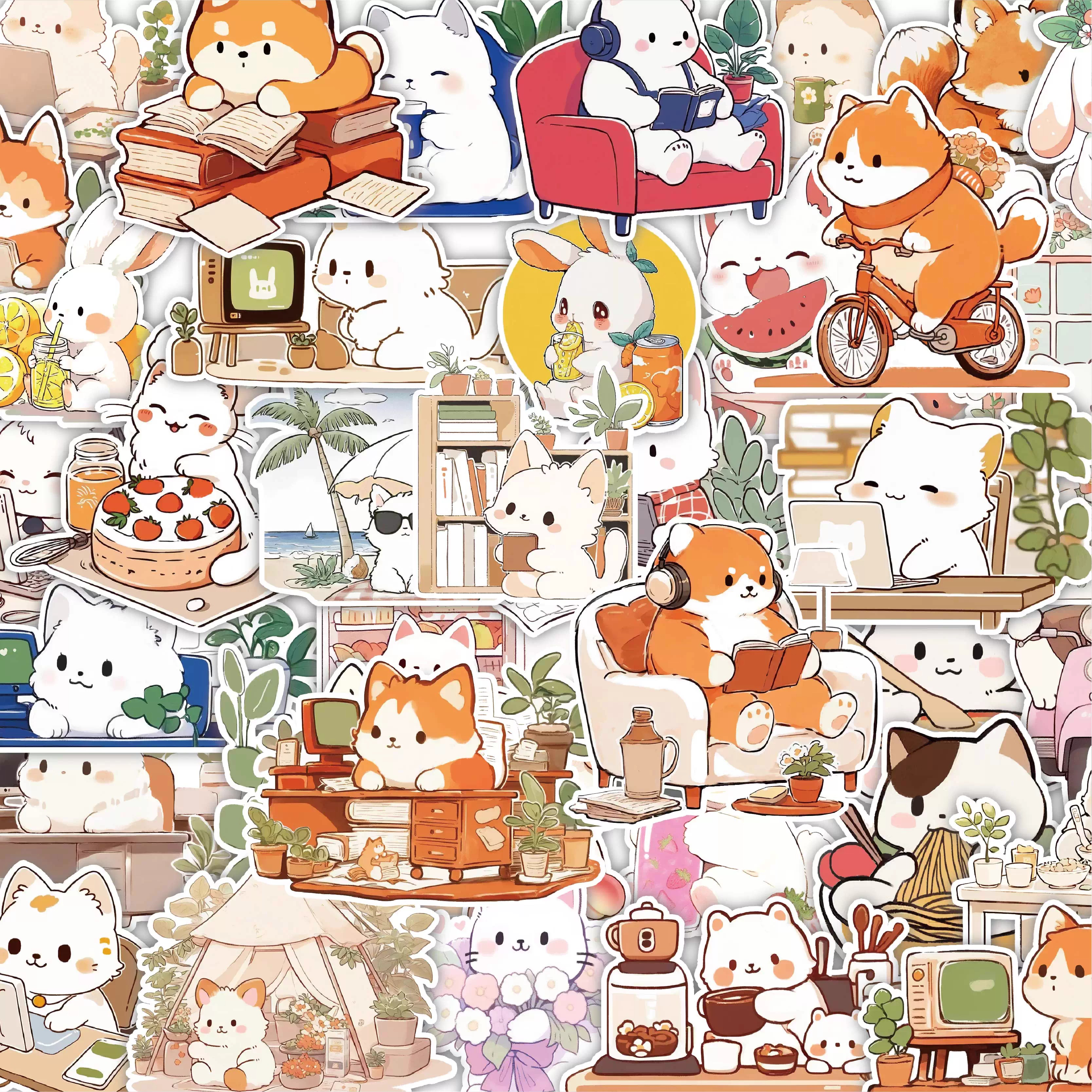 144张萌趣小动物的日常贴