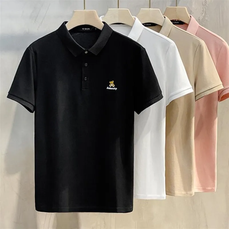 男衣服翻领polo衫青年t恤韩版上衣男士潮流体恤短袖男装
