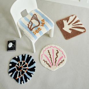 冬季 办公室久坐屁屁坐垫 学生防凉座垫异形垫 防滑簇绒椅垫 莫语