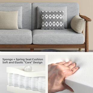 定制硬化高密度海绵沙发坐垫内胆更换和翻新定制实木沙发坐垫弹簧