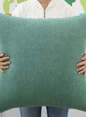 大抱枕靠垫客厅沙发大号靠背70现代简约北欧靠枕套65绿色超大定制