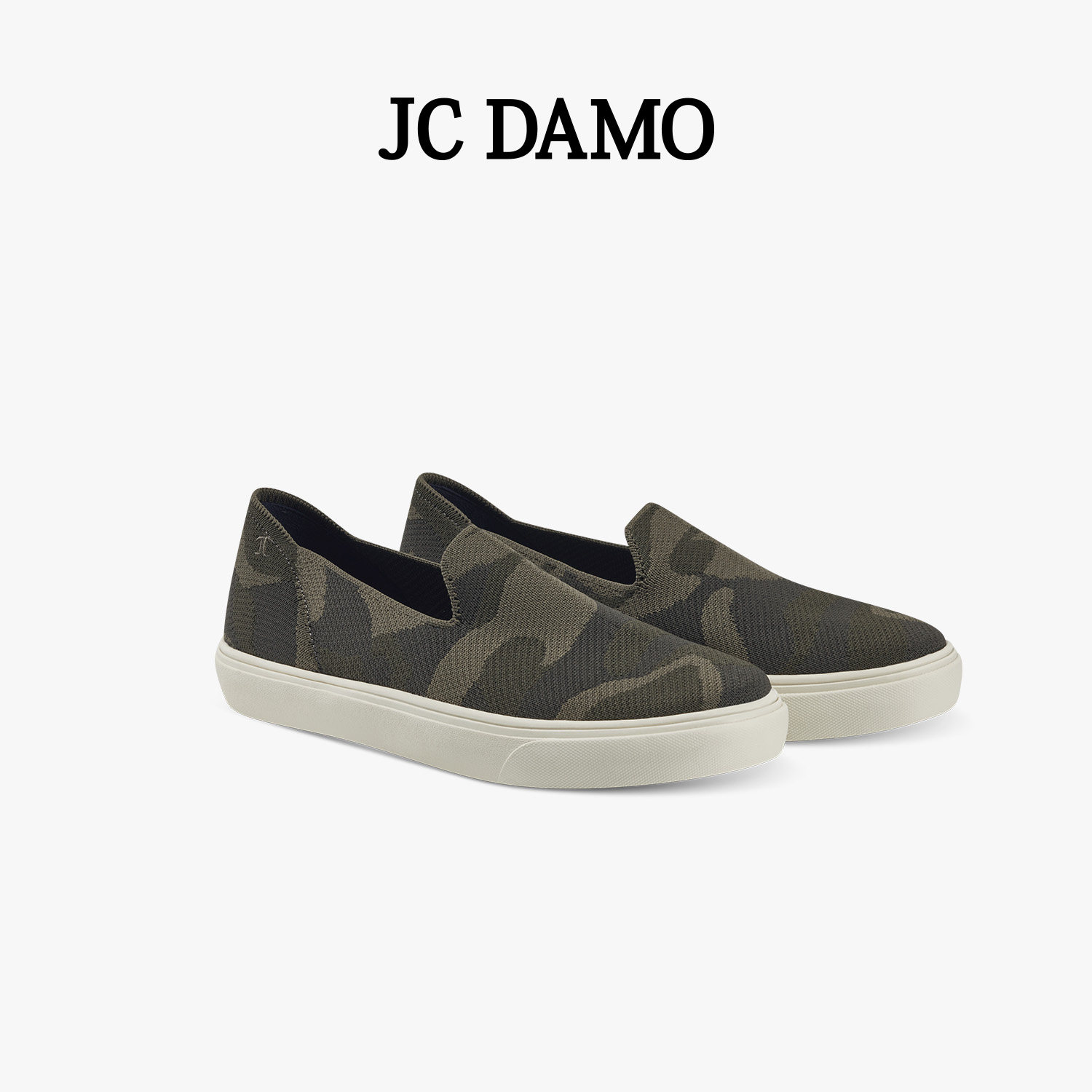 JCDAMO飞织女鞋休闲鞋一脚蹬