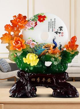 乔迁新居礼品送客厅摆件新房家居玄关隔断酒柜床头电视柜吧台装饰