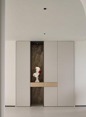 红色吹泡泡女孩雕像头像北欧女神法式玄关摆件软装饰艺术抽象雕塑