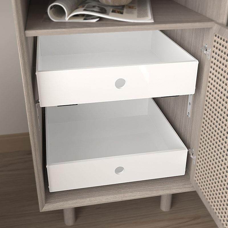 新全PP材料厨房柜内抽屉托 托盘带轨道整体橱柜衣柜化妆品分层收,收纳整理,收纳箱,淘宝优惠券,粉丝福利购,淘宝优惠卷