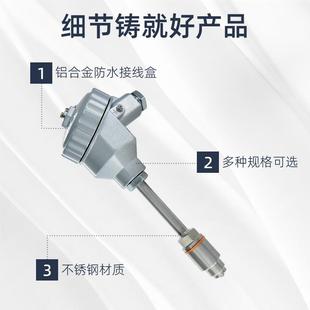 P100屏热电阻四氟镀送银蔽线T隔爆抗震型工业用一体TWZP化温度变