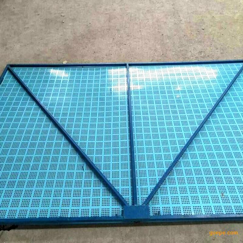定制安全护网建防墙筑爬架外LTQ钢板网高层外围爬架网片冲架孔网