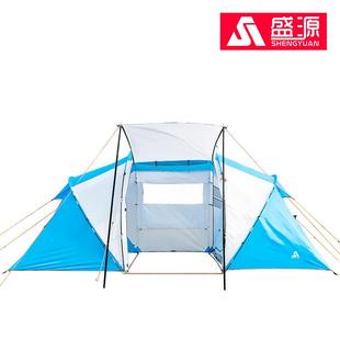 野户休闲遮SY 2室一外厅家帐庭手搭篷 T031阳营