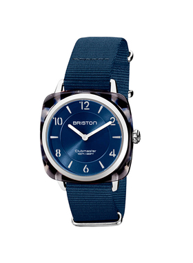 BRISTON 法国进口 Clubmaster CHIC 夜蓝玳瑁摩登系列手表