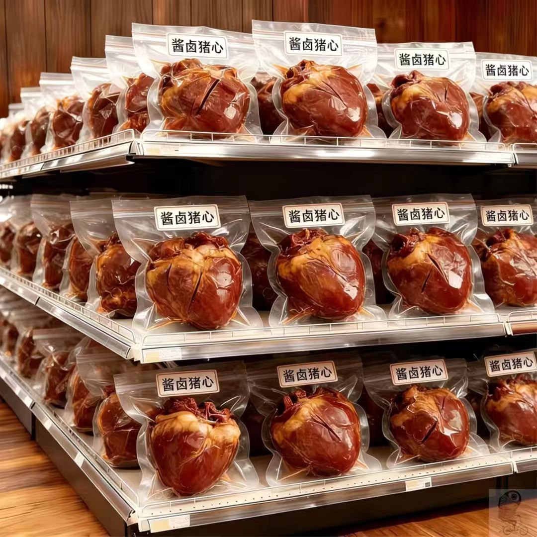 亏本冲量】五香猪心熟食肉猪肉类真空即食特产卤味批发下酒猪杂