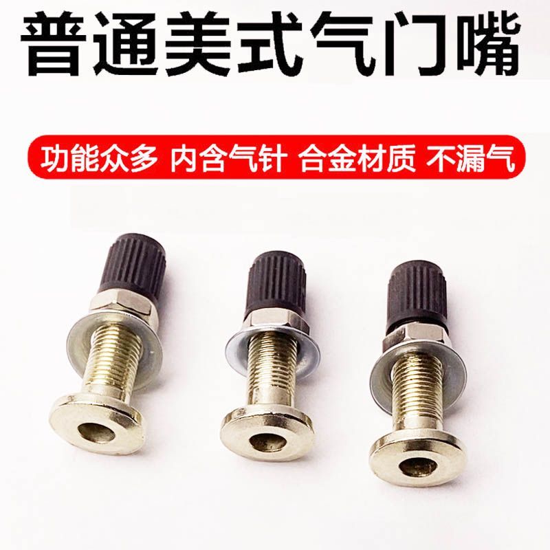 自行车气嘴配件英嘴美嘴内胎充气