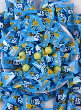 徐福记海盐柠檬糖500g水果糖糖果结婚喜糖酸咸味硬糖散装休闲零食