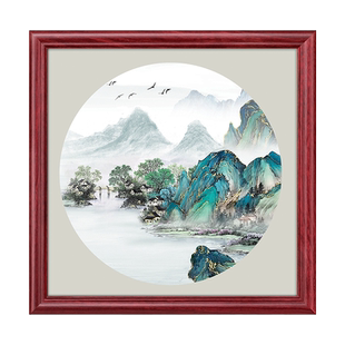 相框实木国画框装裱儿童油画挂墙字画书法作品画框空框架定制方形