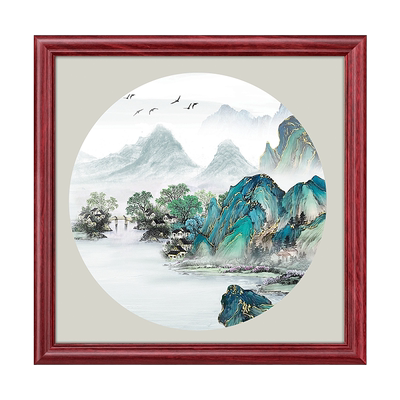 实木国画画框挂墙书法作品框架