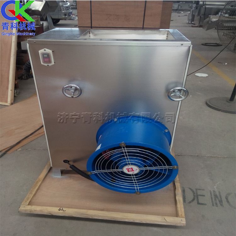 大蒜挤压搓散去皮分块机 QK-400型大蒜分瓣机 农用蒜头分离设备