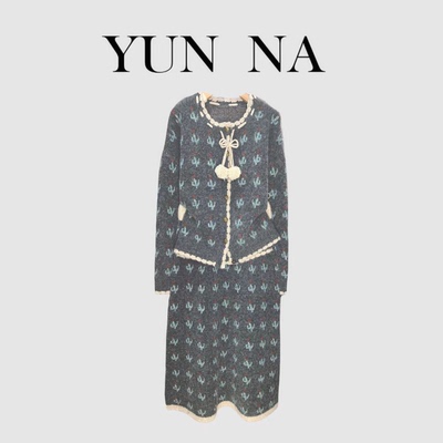 老钱风秋冬季套装【700-799编码】LP品牌直营两件套气质运动针织