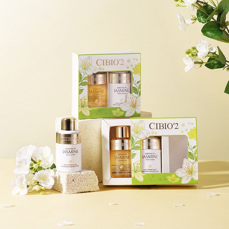 正品沐浴露手礼欧伴希蓓旅行洗护装CIBIO2装身两件套小样体乳便携