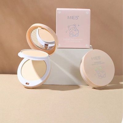 正品散粉控油粉饼细腻粉底哑光