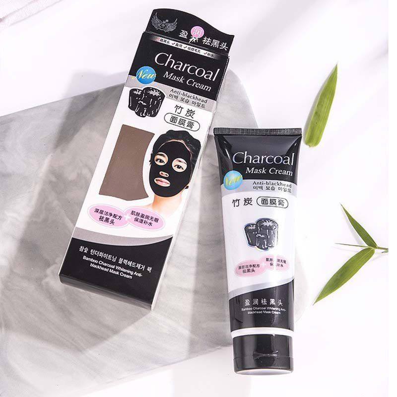 正品式膏吸黑头毛孔控油去竹炭祛黑头面膜粉刺冰羽膏细涂抹撕拉面